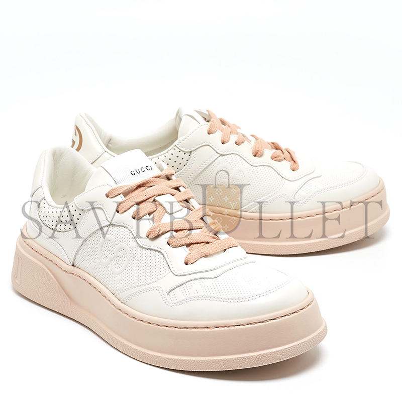 GUCCI WOMEN'S GG EMBOSSED SNEAKER 684911 1XL10 9014